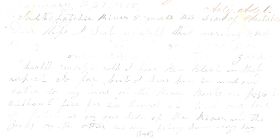 Letter from Robert C. Caldwell to Mag Caldwell, January 21st, 1865